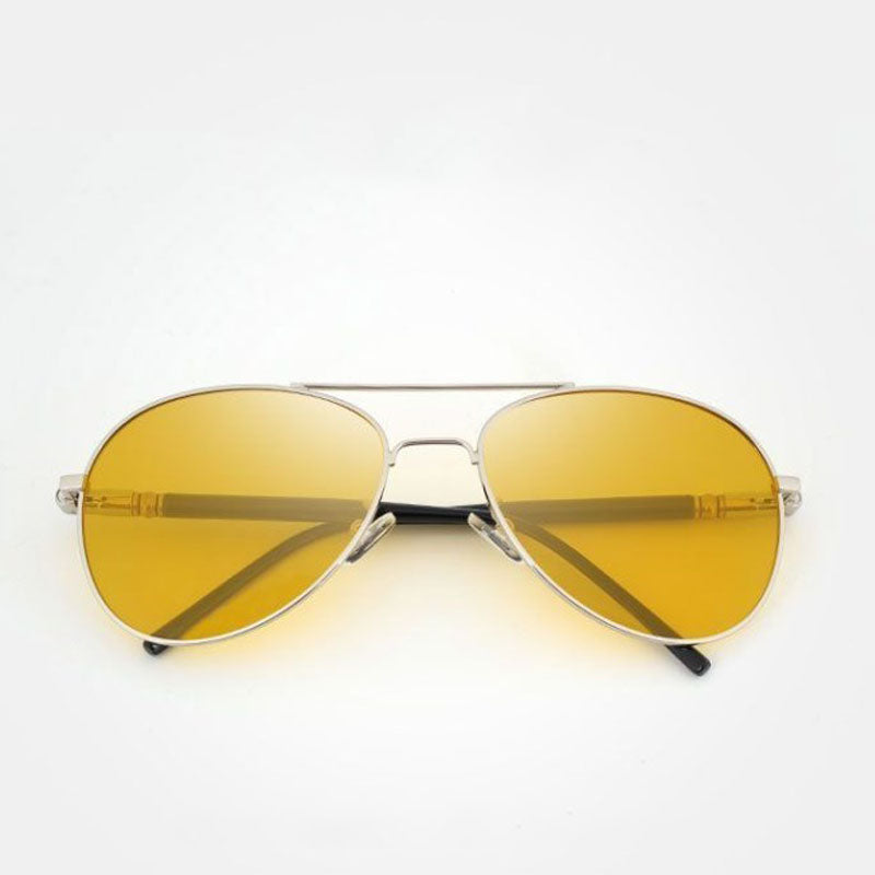 Men Polarized Driving Sunglasses Yellow Glasses For Goggles - ZENICO