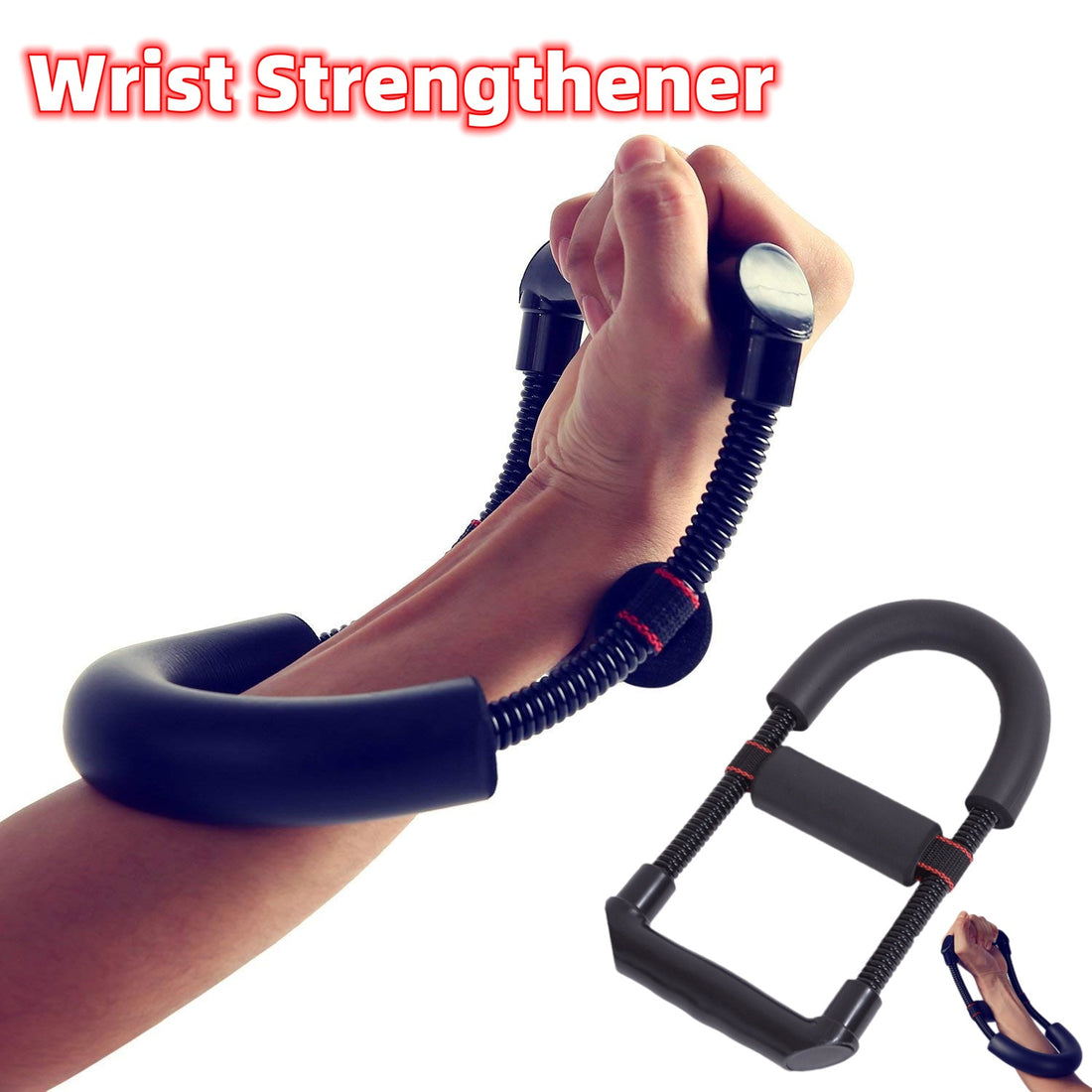Grip Power Wrist Forearm Hand Grip Arm Trainer Adjustable Forearm Hand Wrist Exercises Force Trainer Power Strengthener Grip Fitness - ZENICO