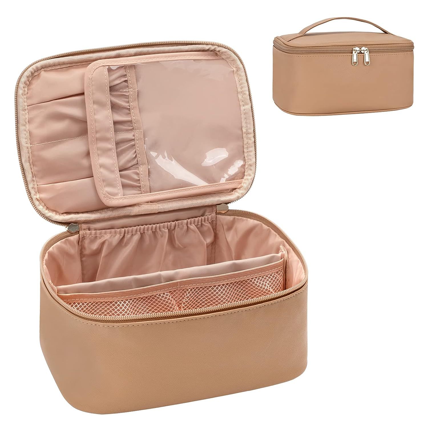 Portable Cosmetics Cosmetic Bag Large Capacity - ZENICO
