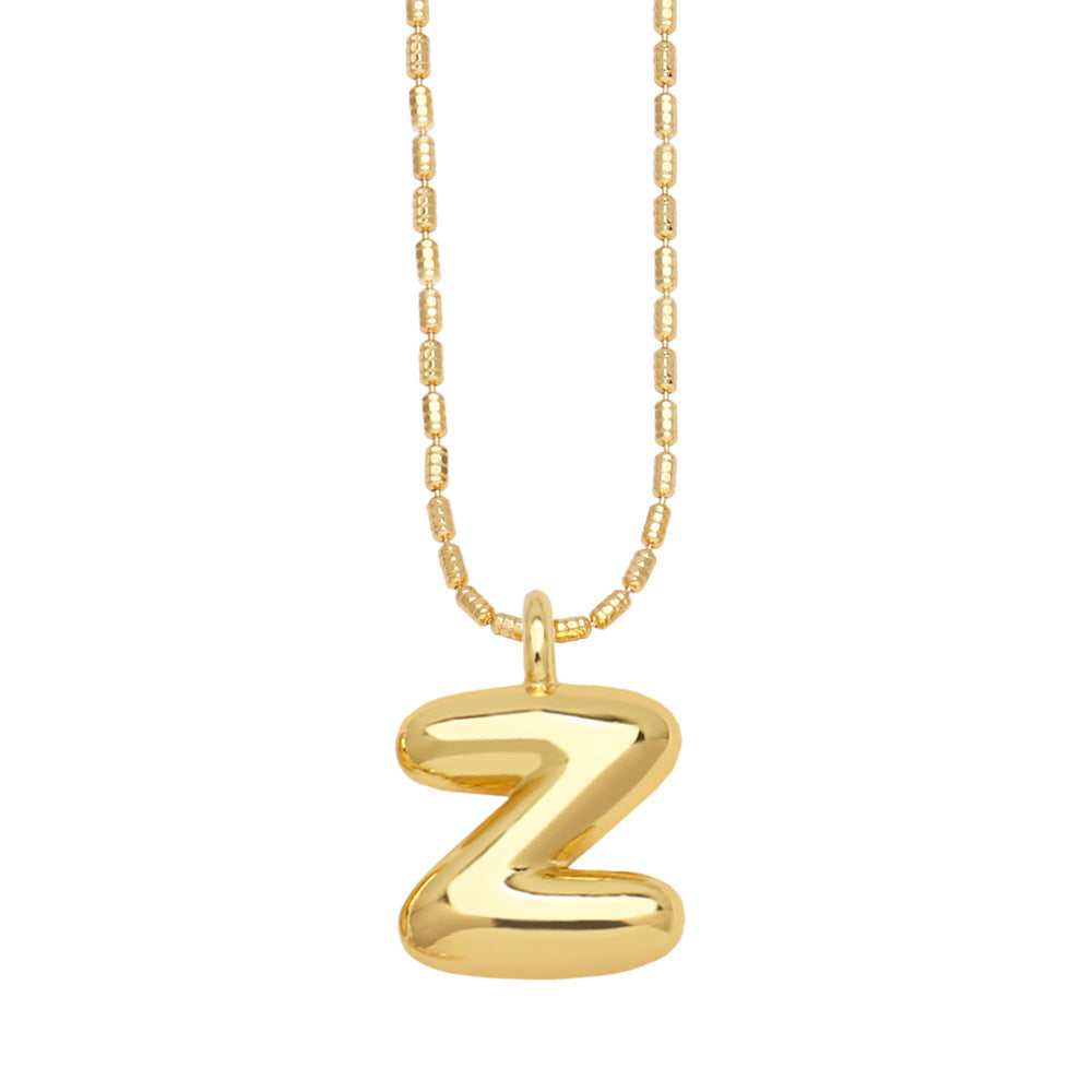 Fashion 26 English Letters Pendant Necklace - ZENICO