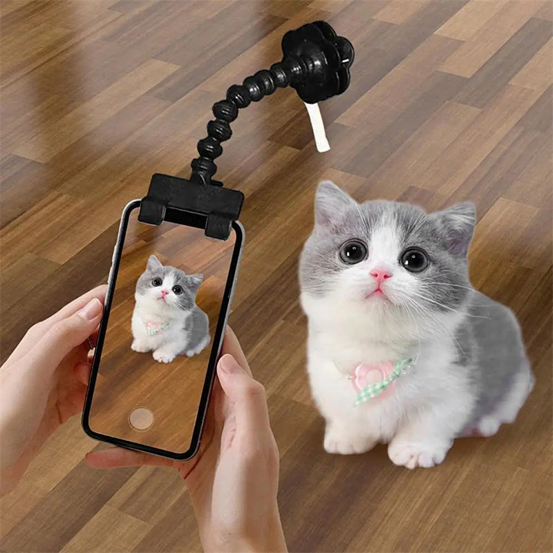 Pet Photography Tool Cat Dog And Dog Viewing Lens Teddy Camera Toy Mobile Phone Camera Holder Selfie Clip Supplies Pet Products - ZENICO