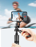 360 Auto Face Tracking Gimbal AI Smart Gimbal Face Tracking Auto Phone Holder For Smartphone Video or Vlog Live Stabilize Tripod - ZENICO