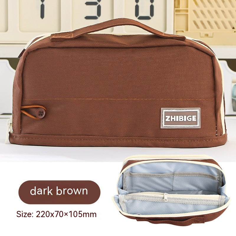 Double-sided Large Capacity Student Pencil Bag - ZENICO