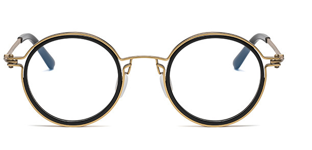 Retro Round Metal Glasses For Men And Women - ZENICO